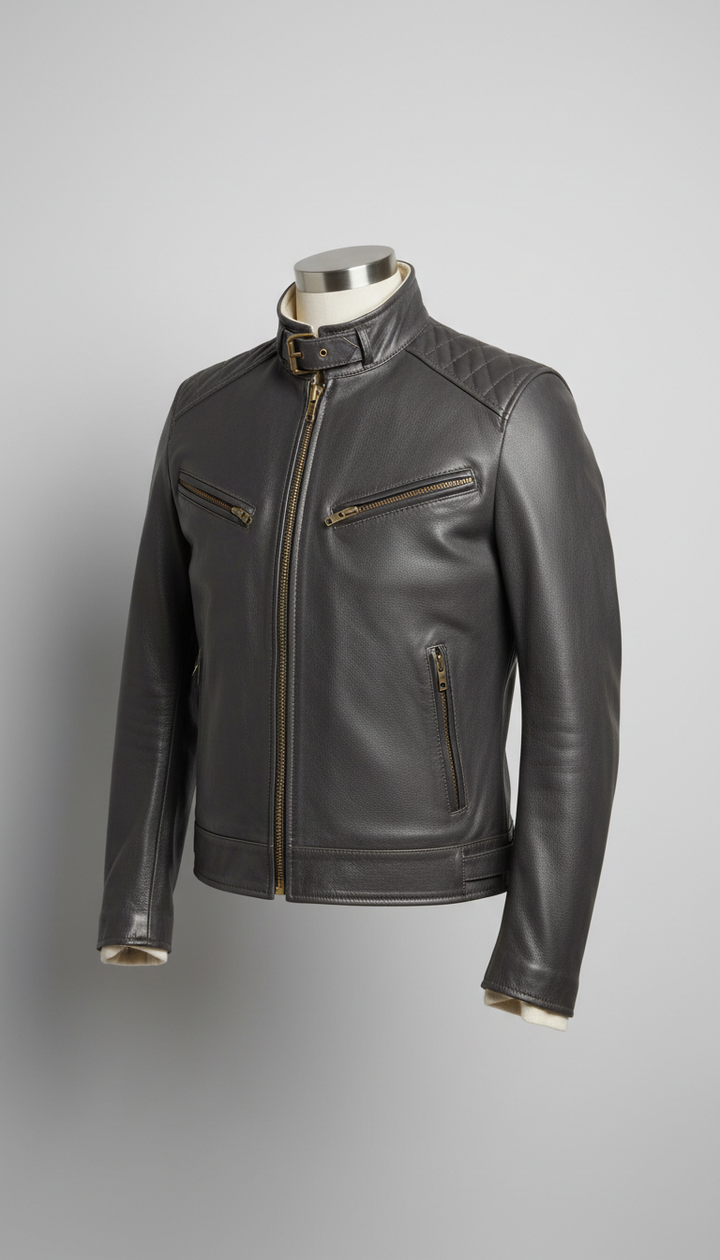 Lucerne Cafe Racer Jacket—Streamlined Fit