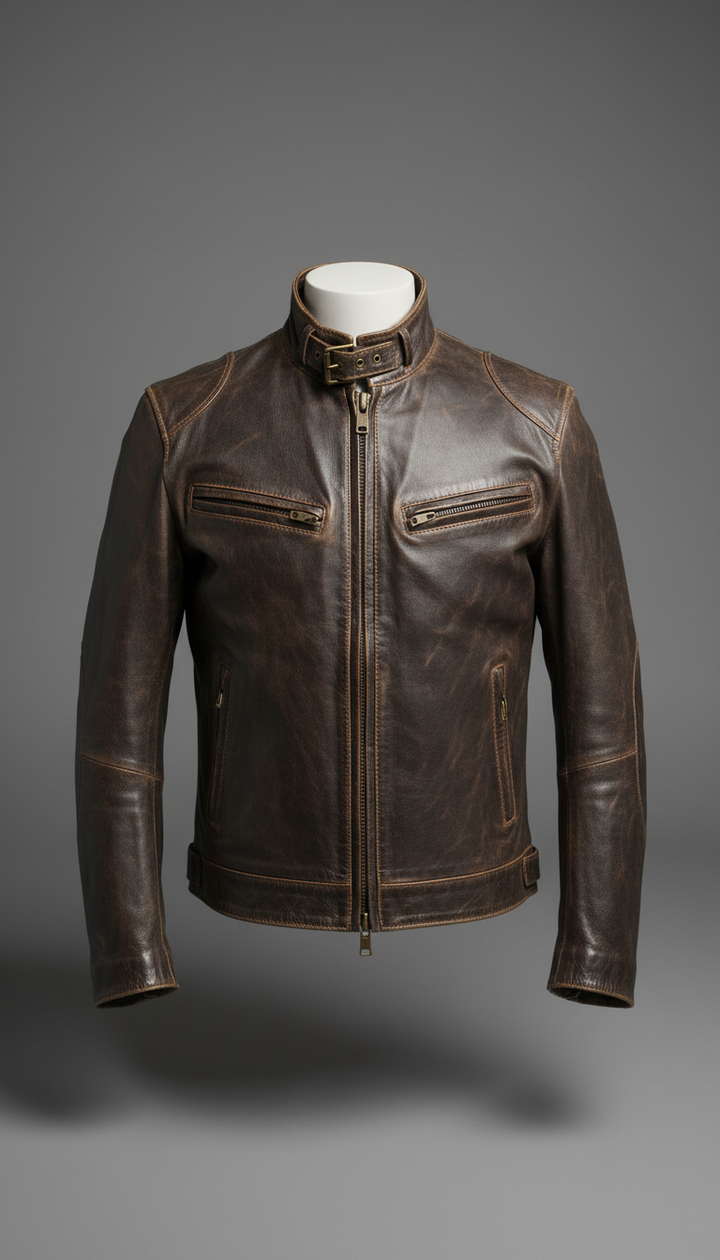 Geneva Touring Leather Jacket—Extended Coverage