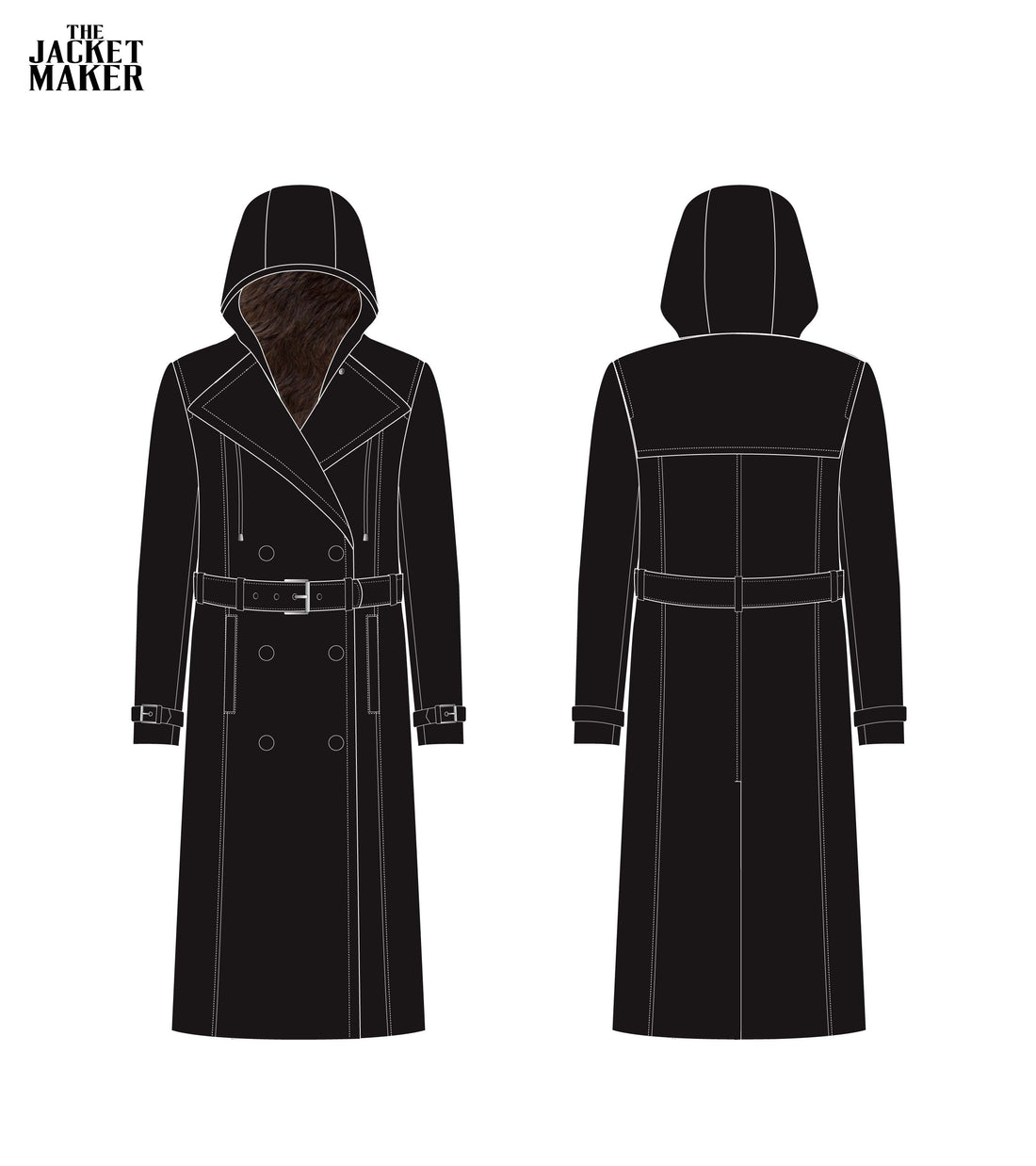 Custom Kynnedy N Washington Leather Coat