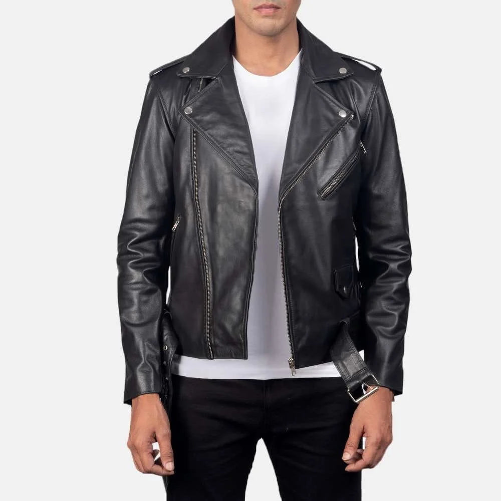 Allaric Alley Leather & Suede Biker Jacket