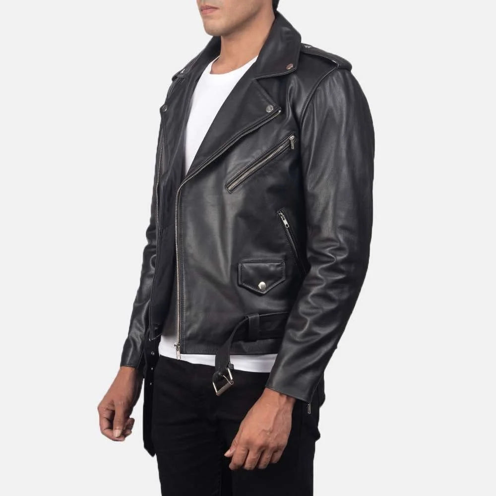 Allaric Alley Leather & Suede Biker Jacket