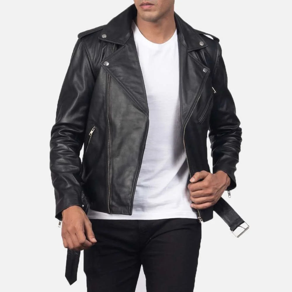 Allaric Alley Leather & Suede Biker Jacket