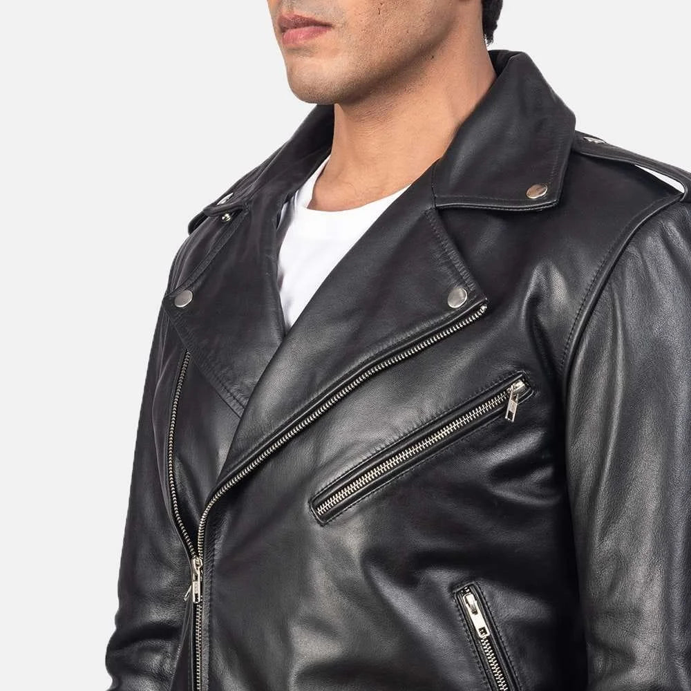 Allaric Alley Leather & Suede Biker Jacket