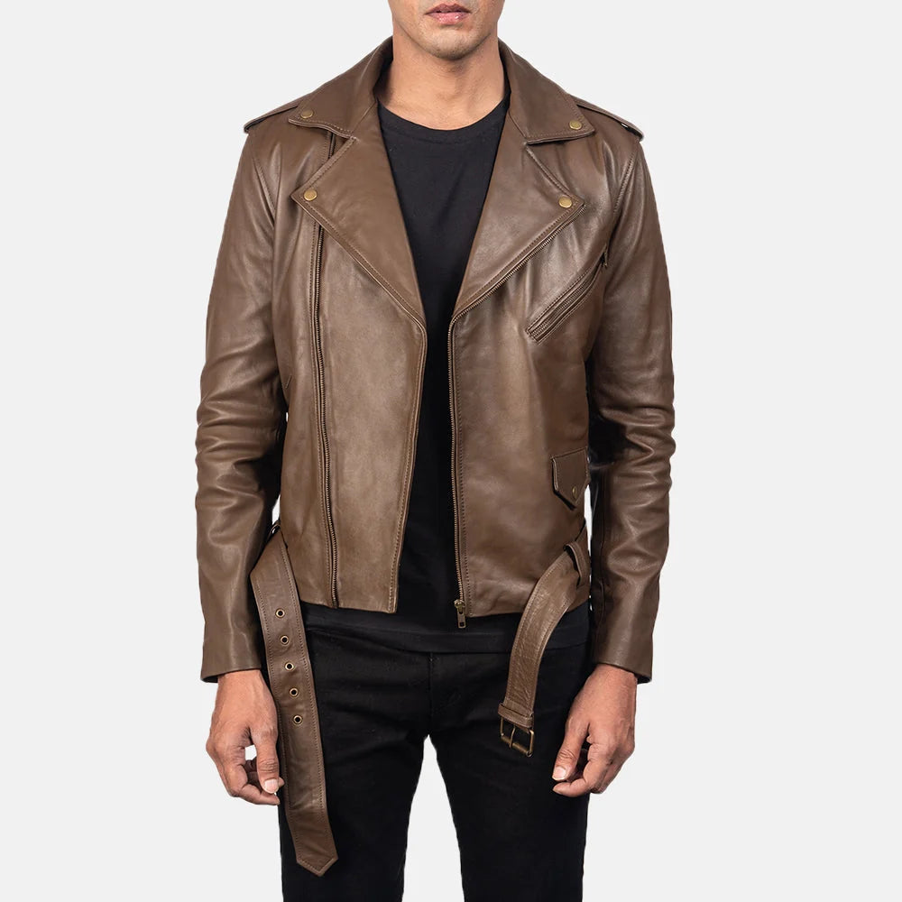 Allaric Alley Leather & Suede Biker Jacket