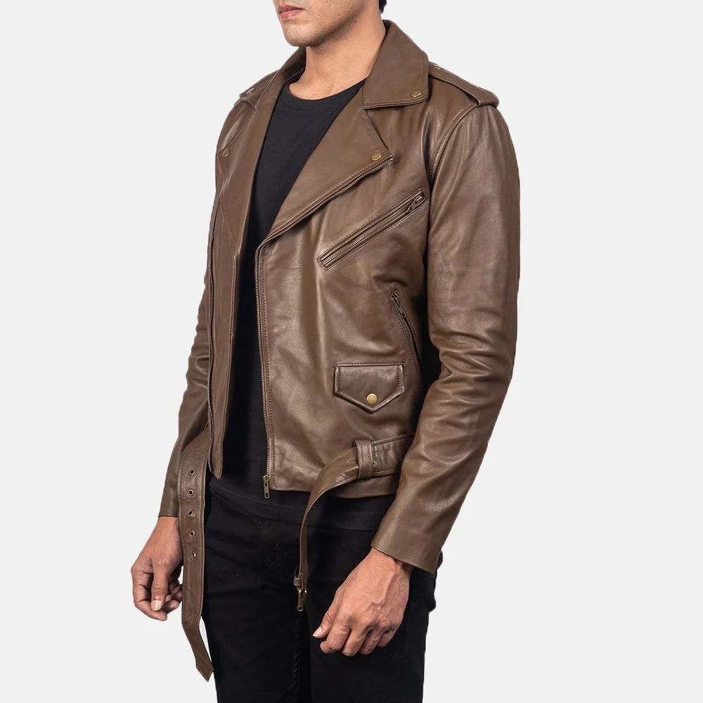 Allaric Alley Leather & Suede Biker Jacket