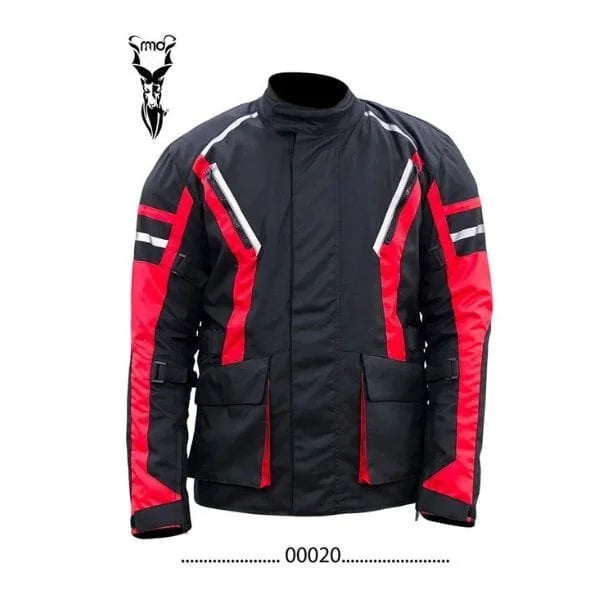 Crimson Blaze Biking Jacket