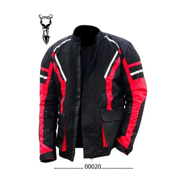 Crimson Blaze Biking Jacket