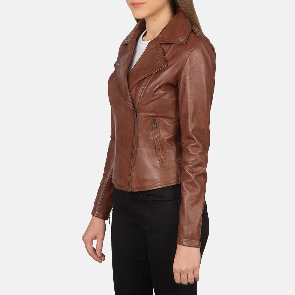Flashback Leather Biker Jacket