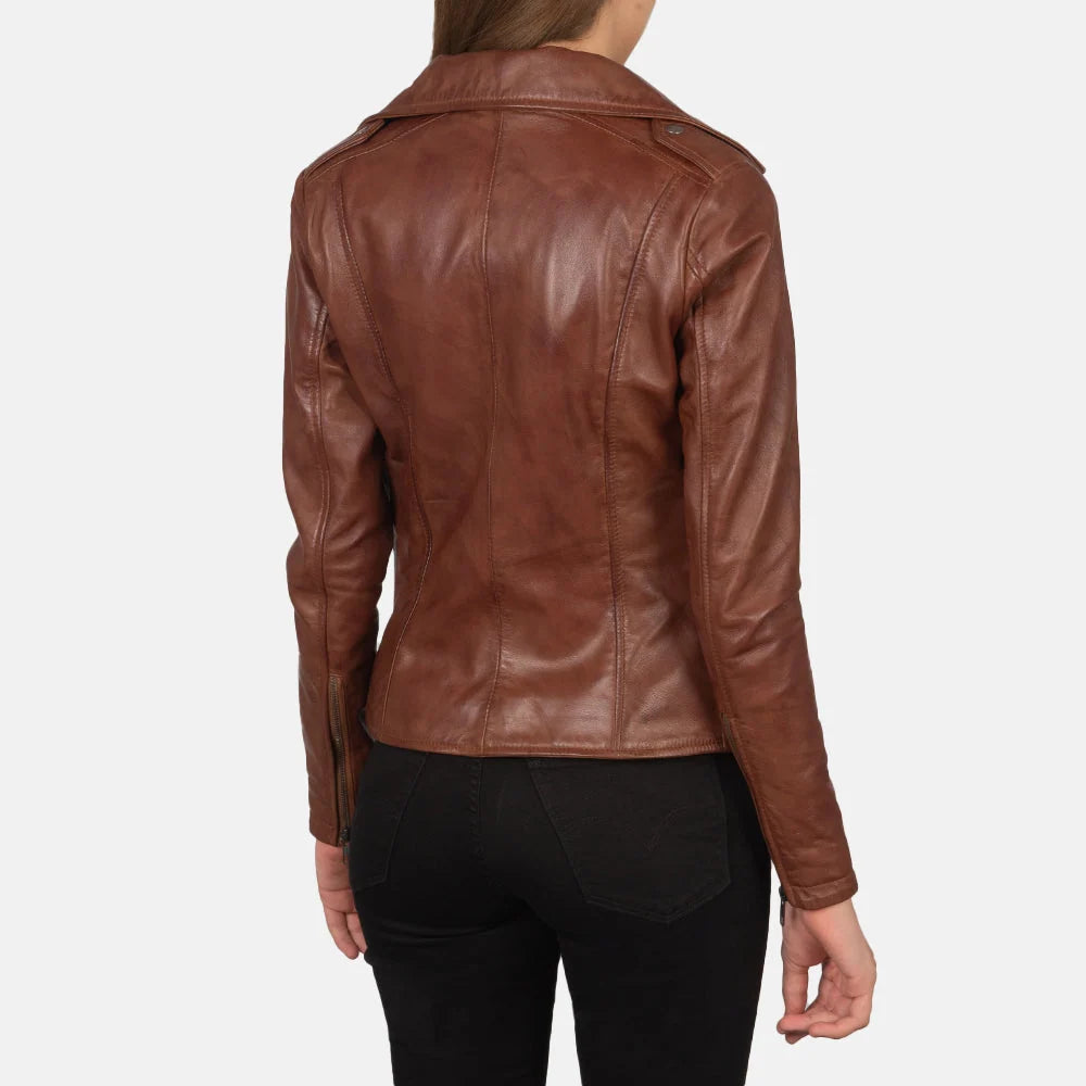 Flashback Leather Biker Jacket