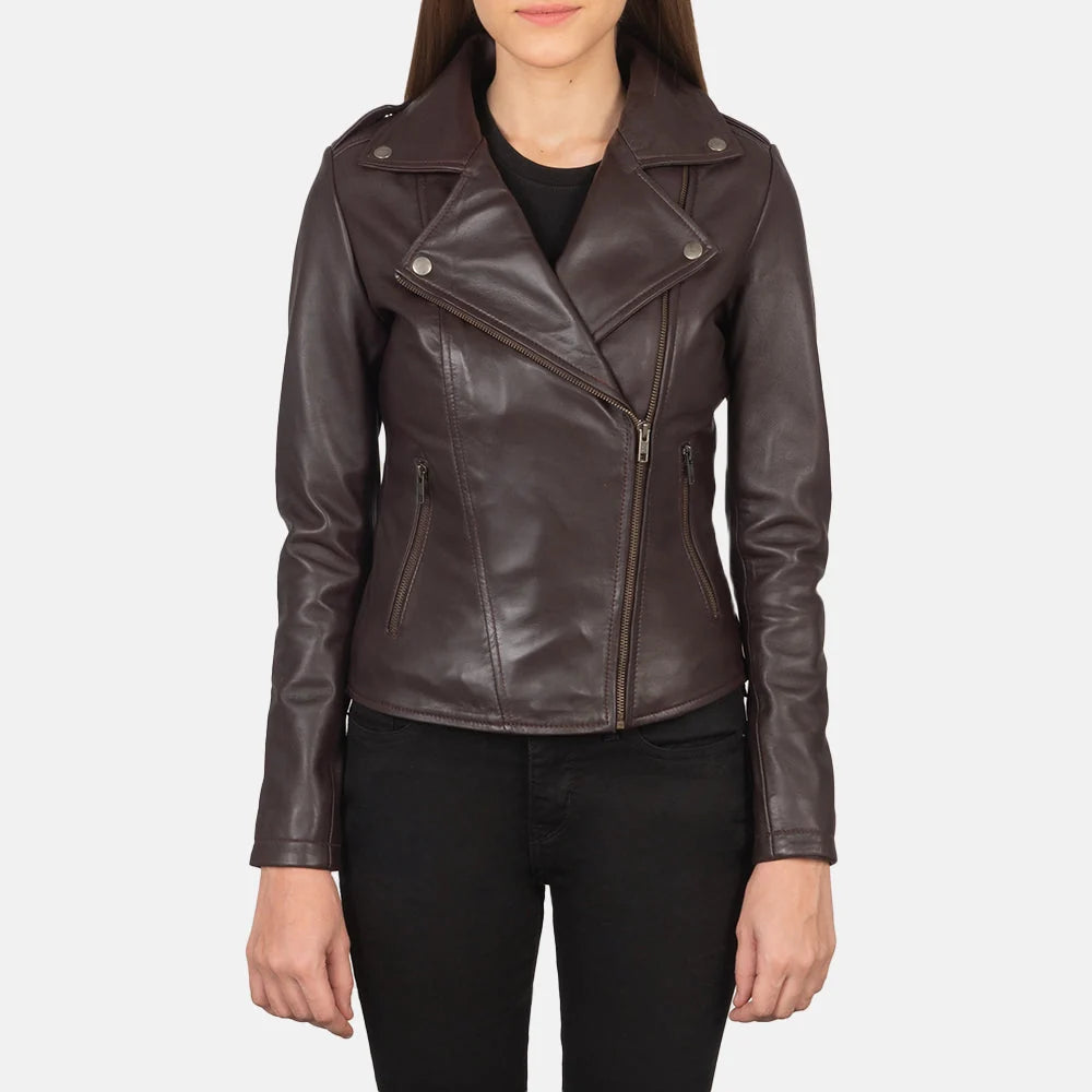 Flashback Leather Biker Jacket