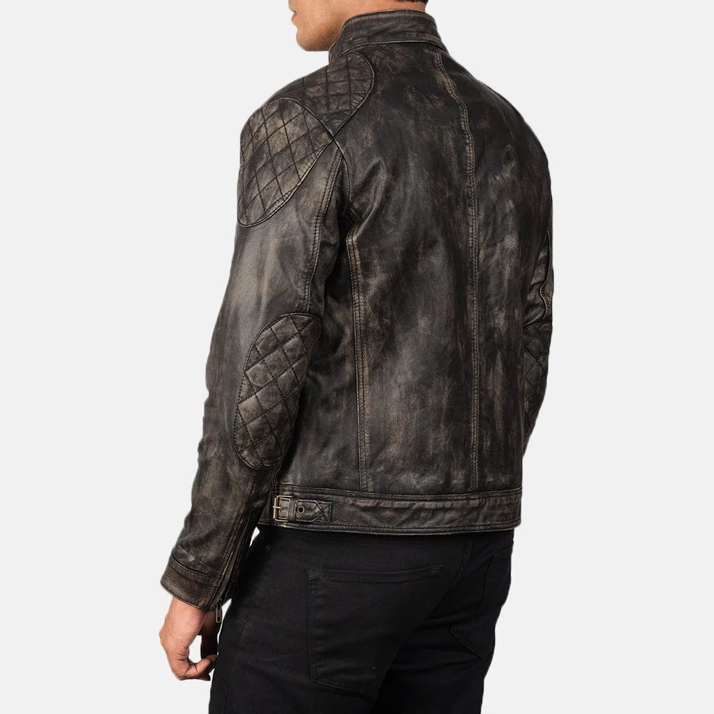 Gatsby Leather Biker Jacket
