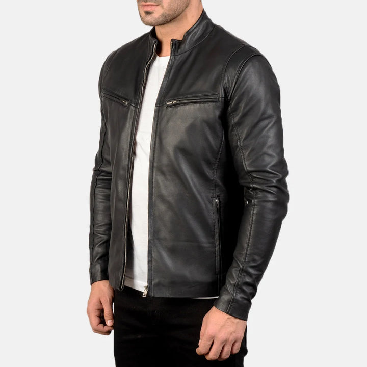 Custom Jim Caggiano Leather Coat