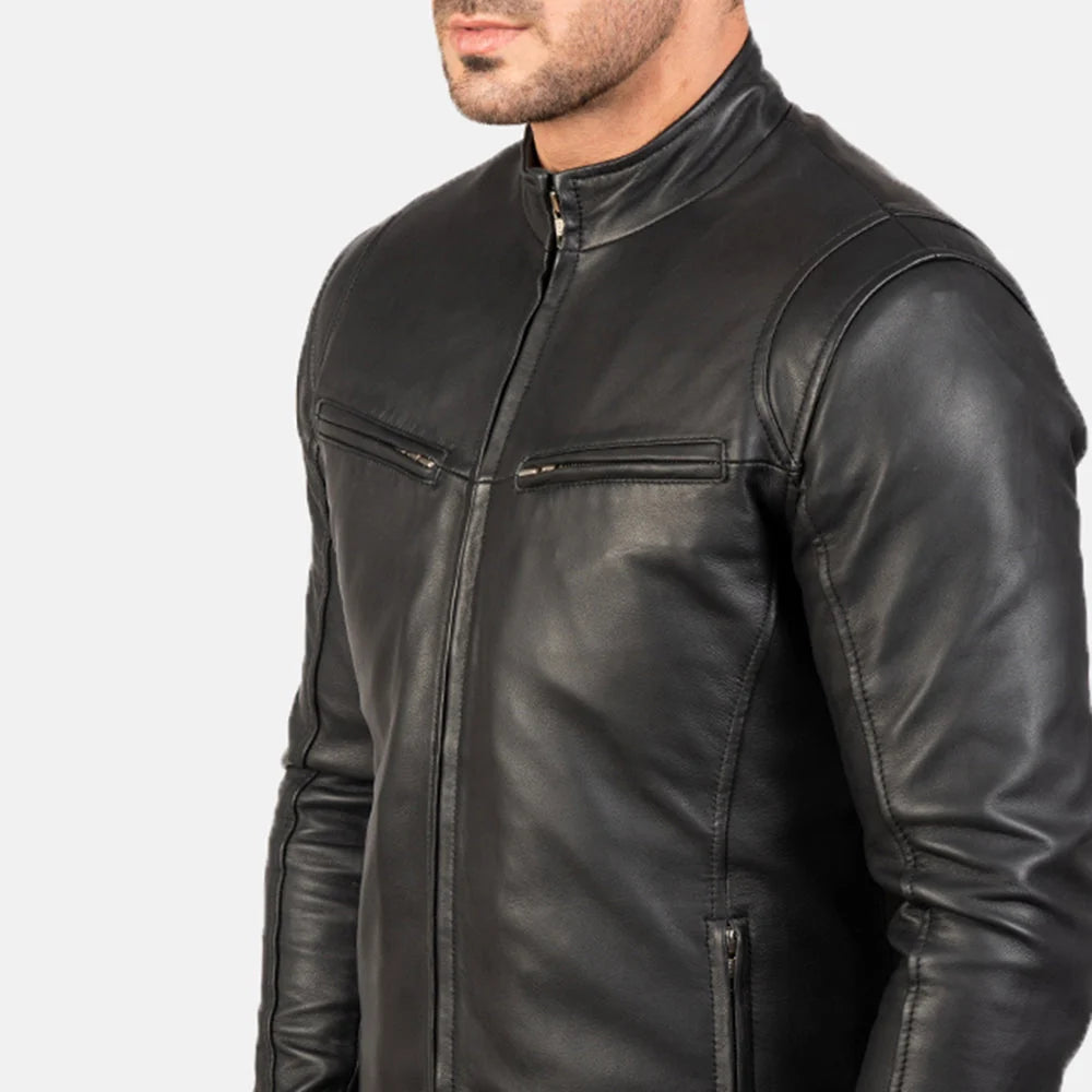 Custom Malia Borchers Leather Jacket