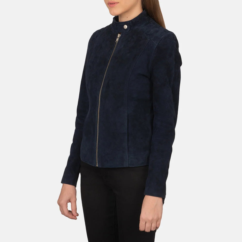 Kelsee Leather Biker Jacket