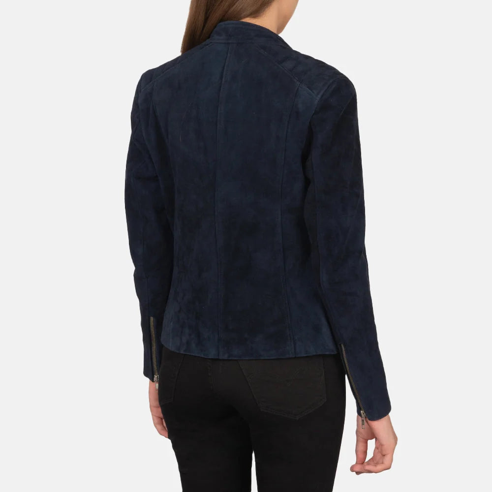 Kelsee Leather Biker Jacket