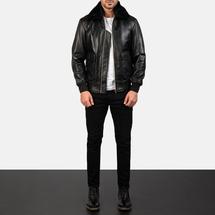 Custom Angelo Konate Leather Jacket