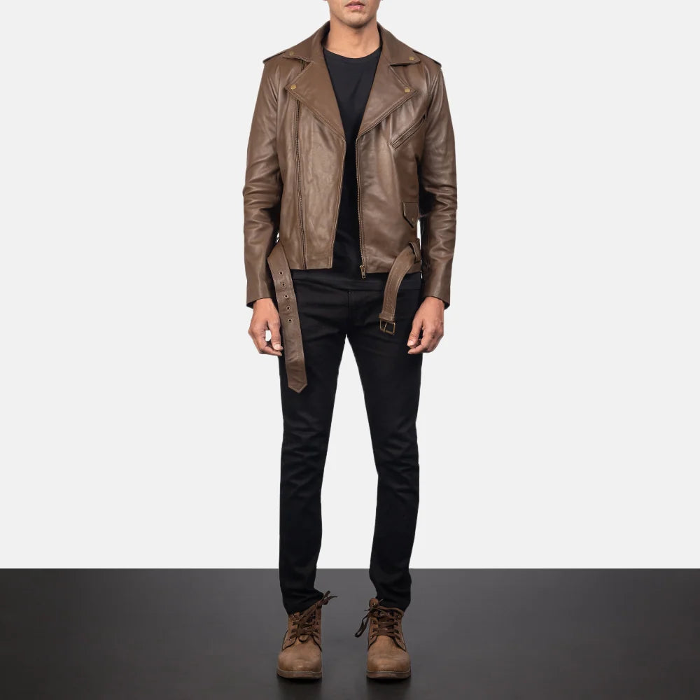 Allaric Alley Leather & Suede Biker Jacket