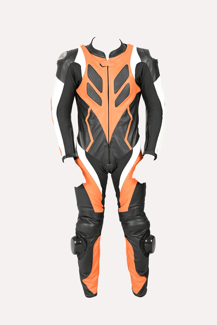 Men’s Elite Leather Motorcycle Racing Suit