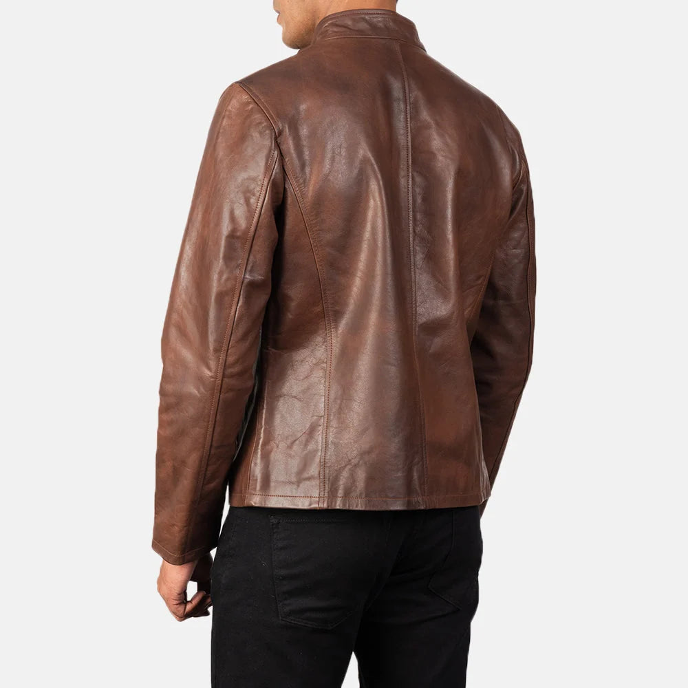Alex Leather Biker Jacket