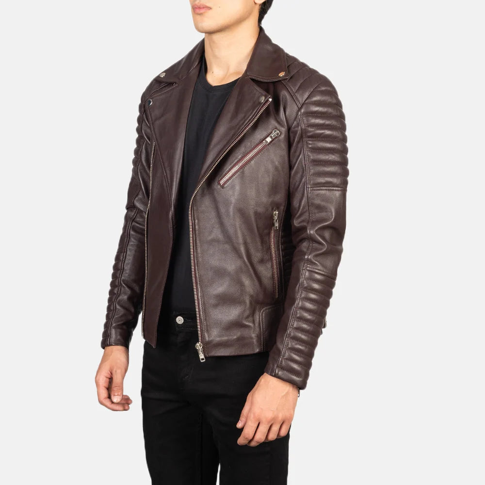 Armand Leather Biker Jacket