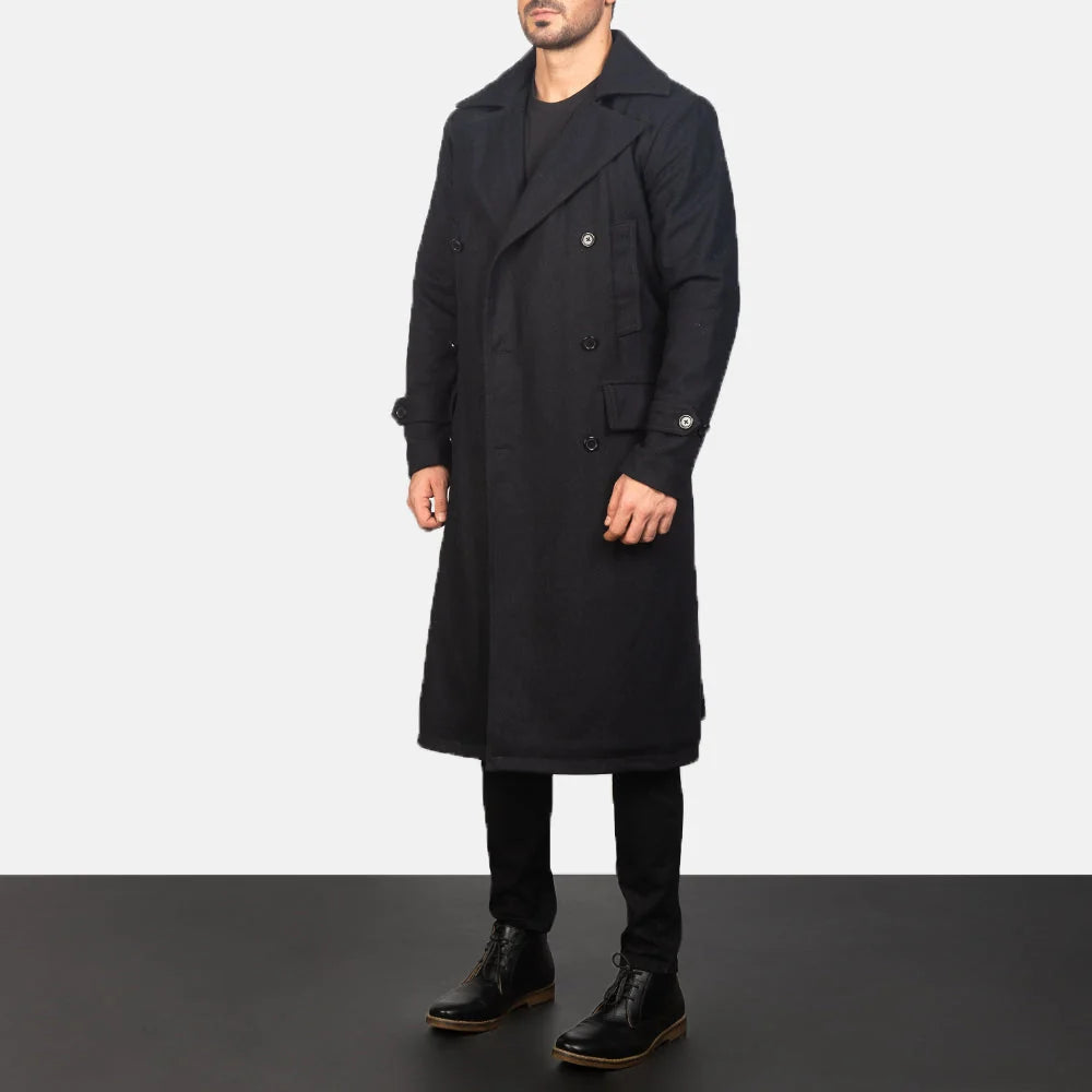 Custom Bryan Sammons Wool Fabric Coat