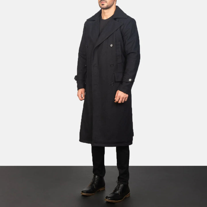 Custom Bryan Sammons Wool Fabric Coat