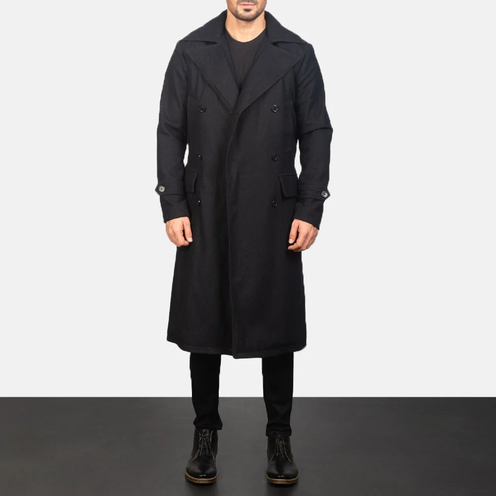 Custom Bryan Sammons Wool Fabric Coat