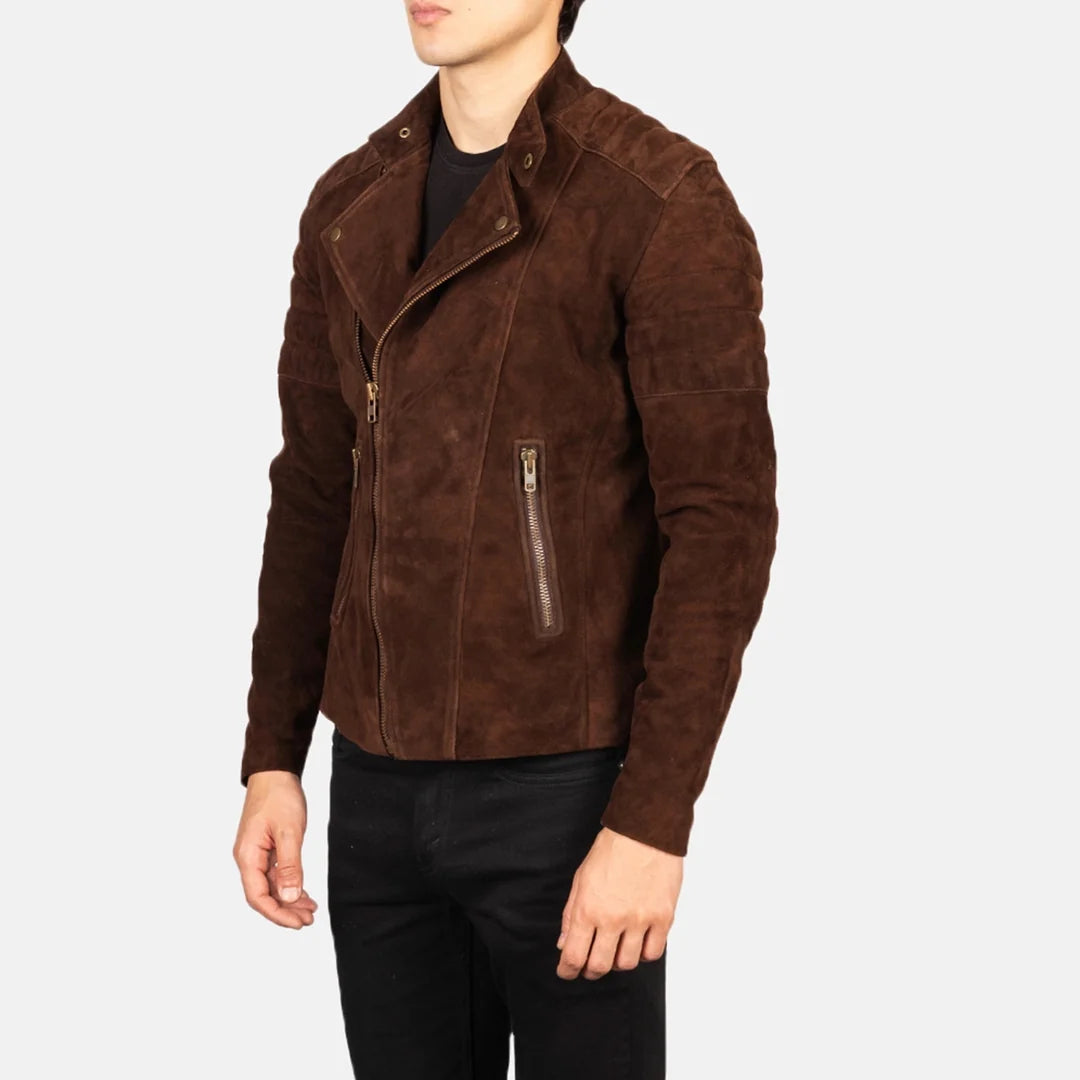 Faisor Leather Biker Jacket