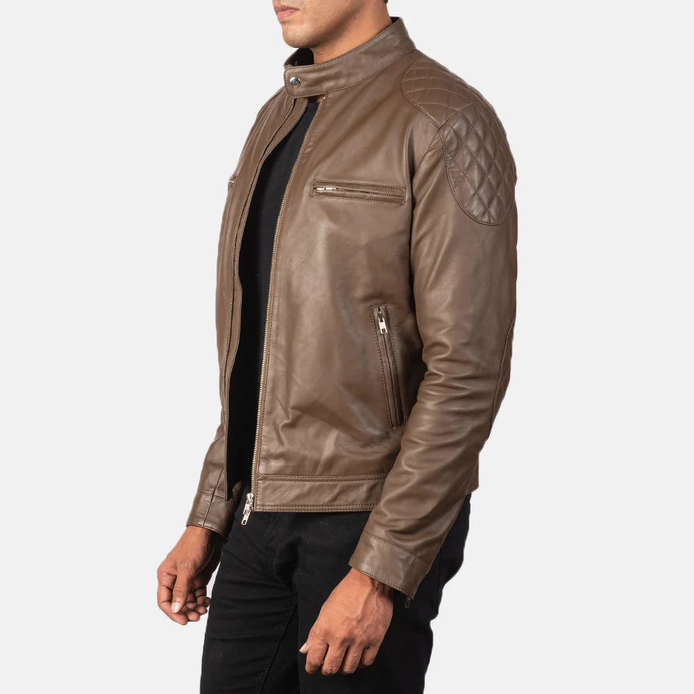 Gatsby Leather Biker Jacket