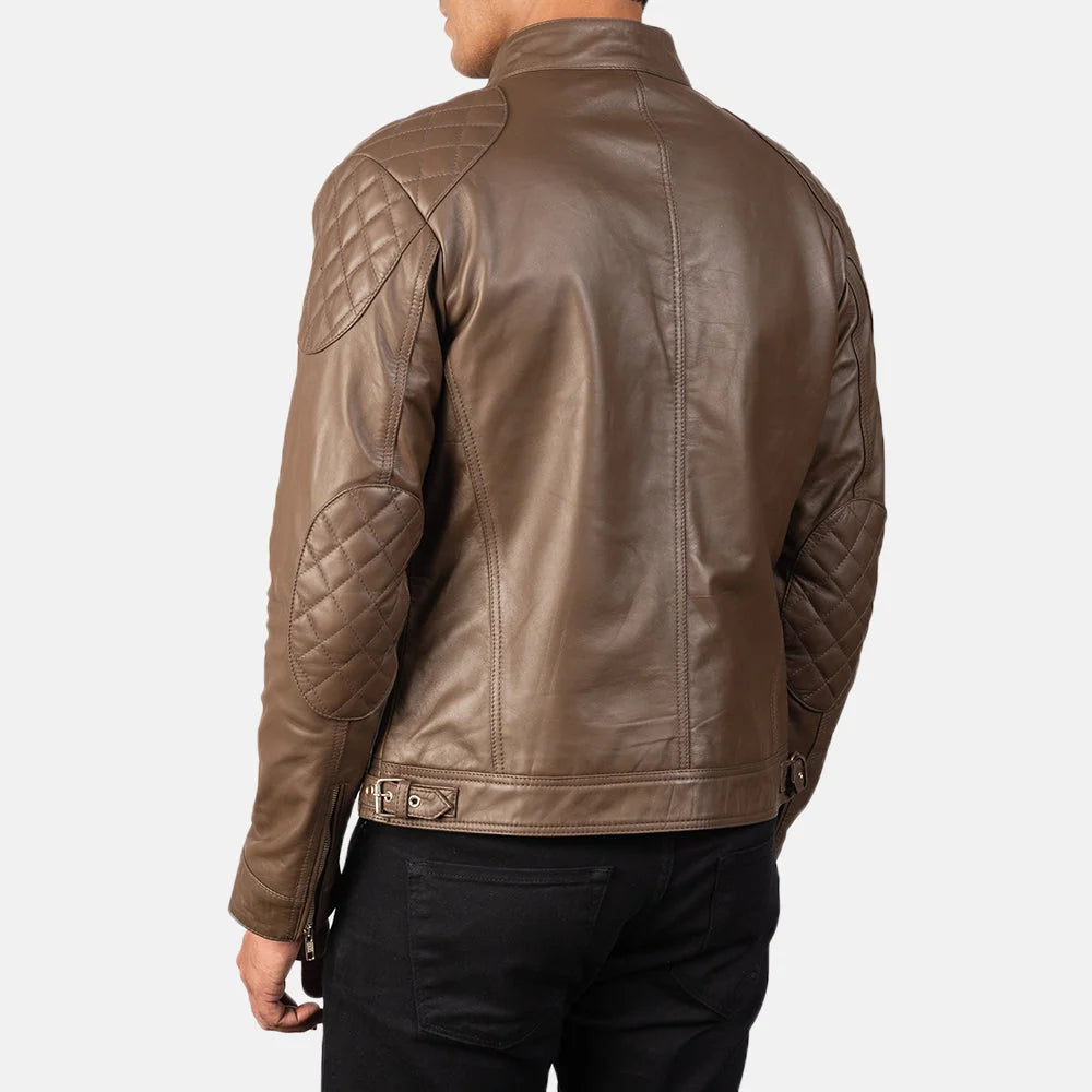 Gatsby Leather Biker Jacket