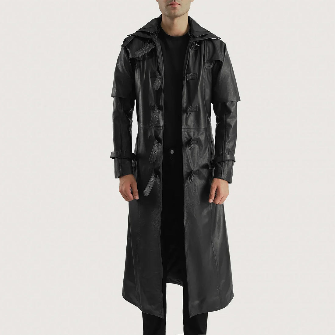 Custom Oliver Gross Leather Coat