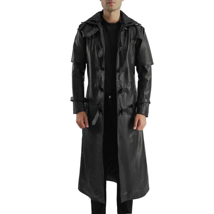 Custom Oliver Gross Leather Coat