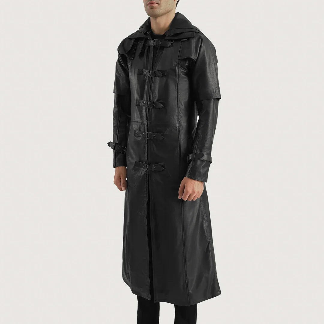 Custom Oliver Gross Leather Coat