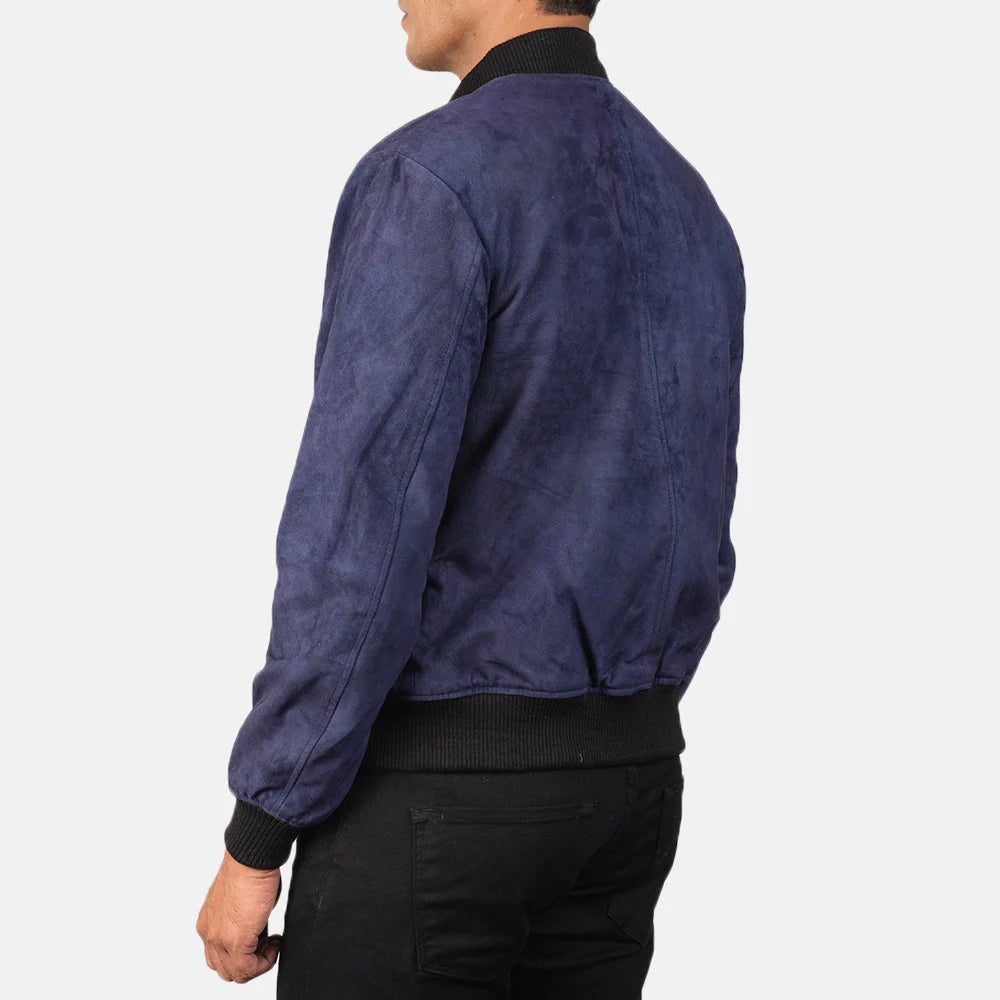 Shane Leather Bomber Jacket