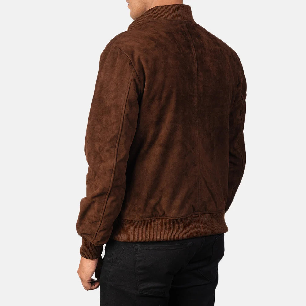 Shane Leather Bomber Jacket