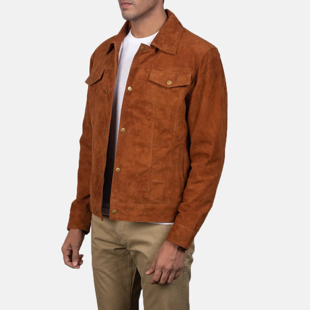 Custom Ainslie Andrews Suede Jacket
