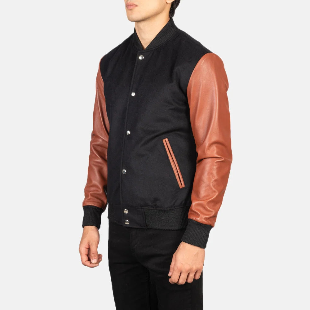 Vaxton Hybrid Varsity Jacket