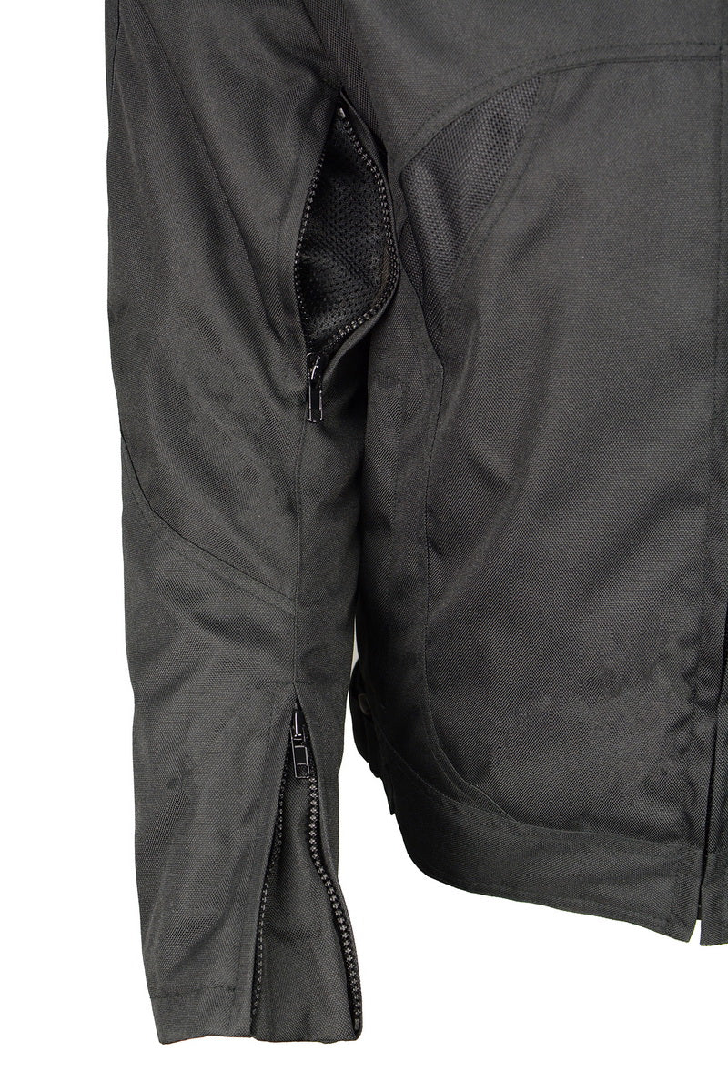Men’s Voss Black Cowhide Leather Biker Jacket