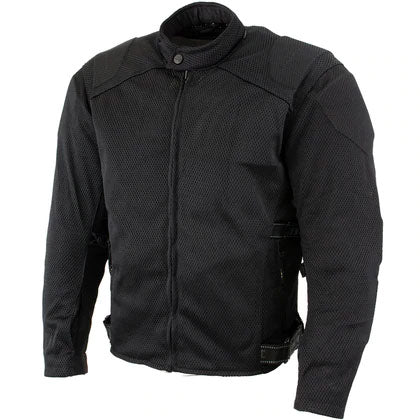Men’s Voss Black Cowhide Leather Biker Jacket