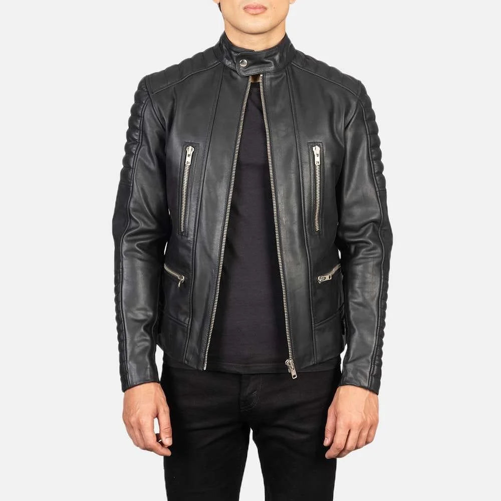 Damian Leather Biker Jacket