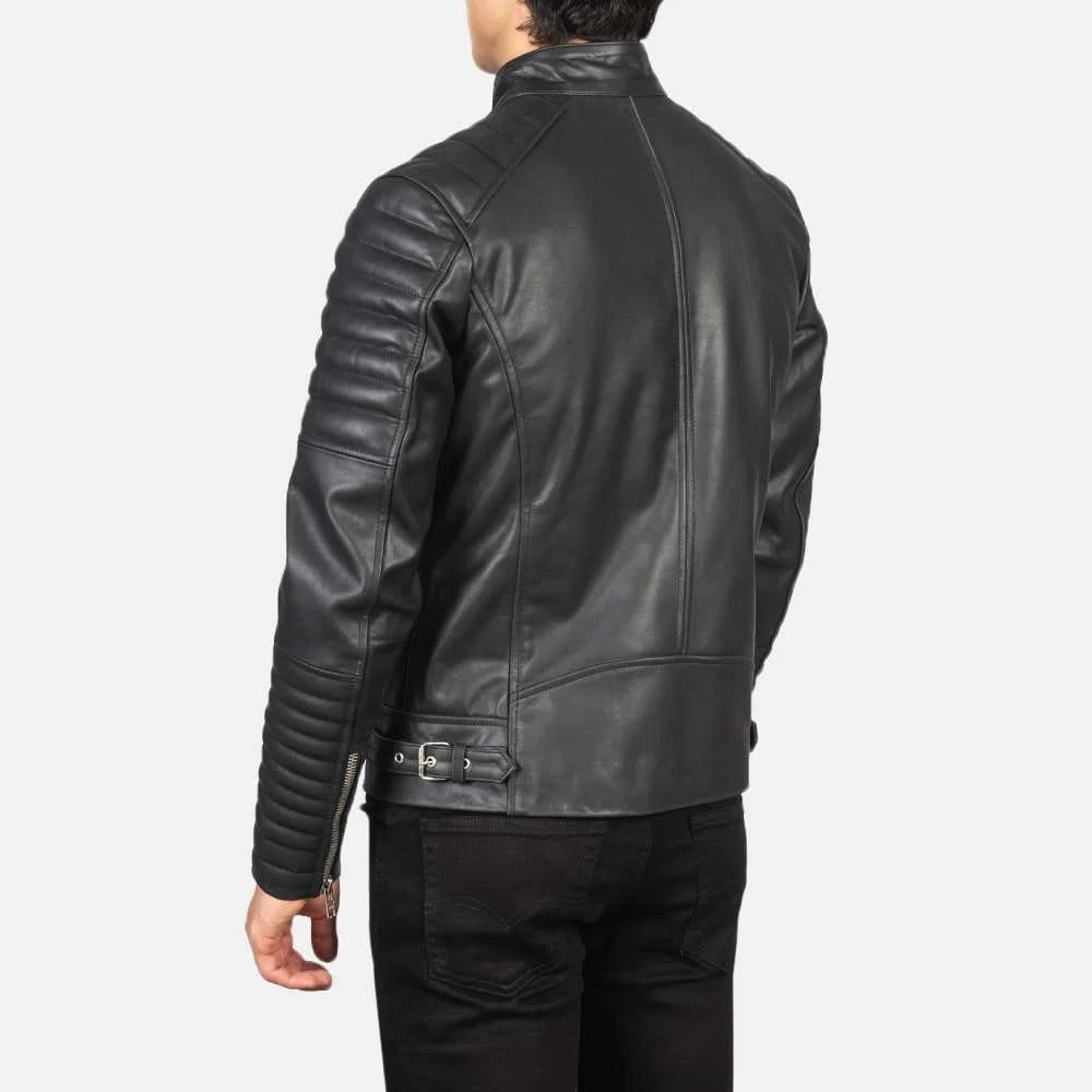Damian Leather Biker Jacket