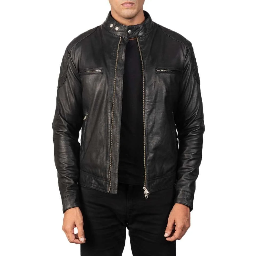 Gatsby Leather Biker Jacket