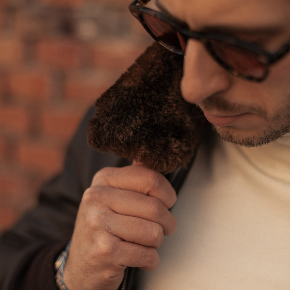 Men’s Weston Cowhide Leather Aviator Jacket