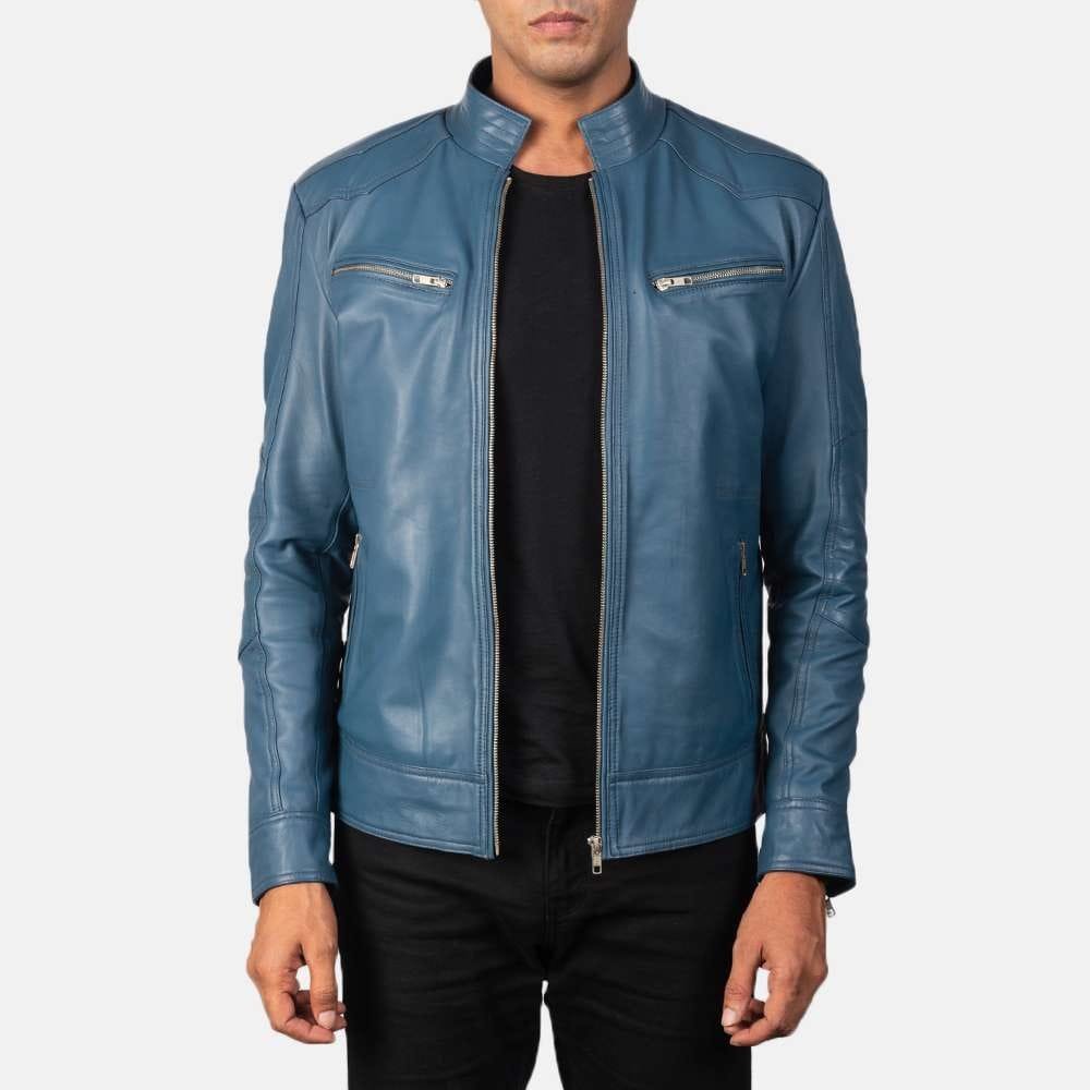 Mack Leather Biker Jacket