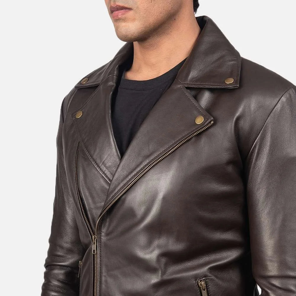 Noah Leather Biker Jacket