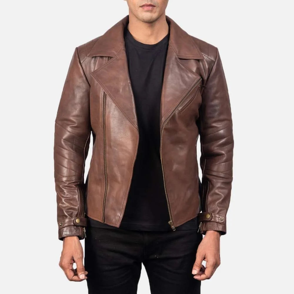 Raiden Leather Biker Jacket
