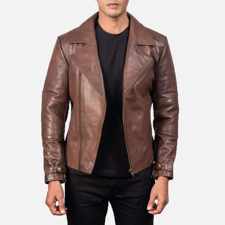 Raiden Leather Biker Jacket