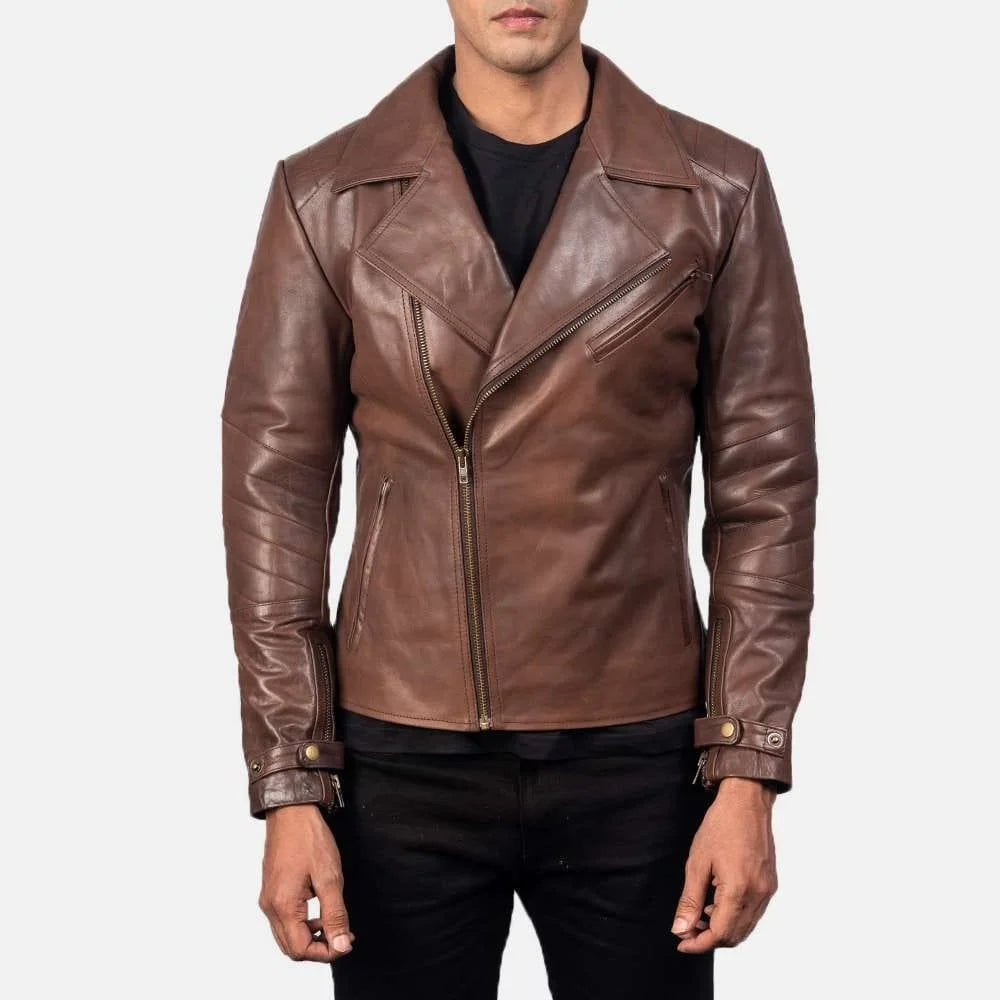 Raiden Leather Biker Jacket