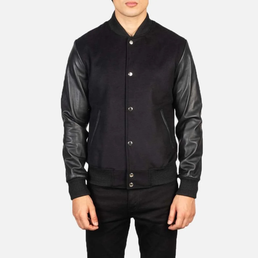 Vaxton Hybrid Varsity Jacket