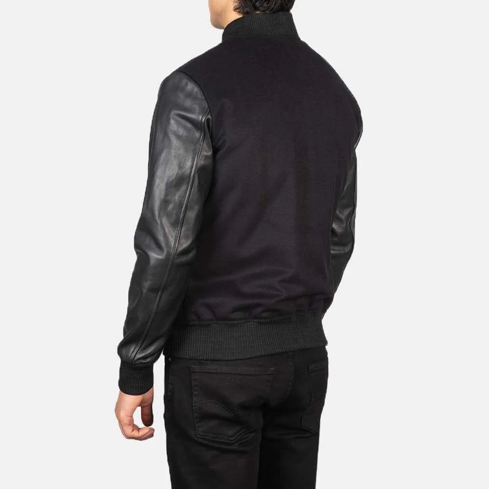 Vaxton Hybrid Varsity Jacket